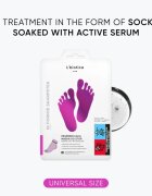 L’biotica Masks masca regeneratoare pentru picioare sub formă de șosete 32 ml
