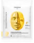 L’biotica Transforming Collagen Mask with Ceramides in Microcapsules masca de colagen pentru regenerarea și hrănirea tenului 1 buc
