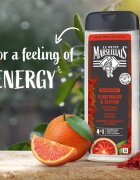 Le Petit Marseillais Blood Orange & Saffron gel de duș 4 in 1 pentru bărbați 400 ml