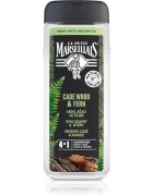 Le Petit Marseillais Cade Wood & Fern gel de duș 4 in 1 pentru bărbați 400 ml