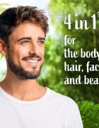 Le Petit Marseillais Cade Wood & Fern gel de duș 4 in 1 pentru bărbați 400 ml