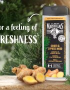 Le Petit Marseillais Ginger & Cypress Wood gel de duș 4 in 1 pentru bărbați 400 ml