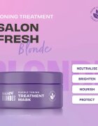 Lee Stafford Bleach Blondes Purple reign masca neutralizeaza tonurile de galben 200 ml