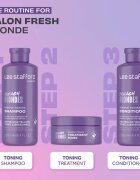 Lee Stafford Bleach Blondes Toning Shampoo șampon pentru păr blond neutralizeaza tonurile de galben 250 ml