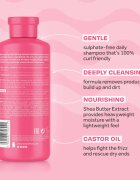 Lee Stafford For The Love Of Curls Shampoo șampon pentru par ondulat si cret 250 ml