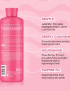 Lee Stafford For The Love Of Curls Shampoo șampon pentru par ondulat si cret 500 ml
