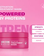 Lee Stafford Grow Strong & Long Activation Treatment Mask Masca de par împotriva părului fragil 200 ml