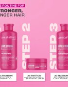 Lee Stafford Grow Strong & Long Activation Treatment Mask Masca de par împotriva părului fragil 200 ml
