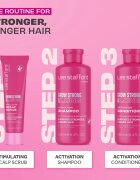 Lee Stafford Grow Strong & Long Stimulating Scapl Scrub exfoliant pentru scalp vegan 100 ml