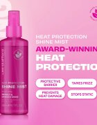 Lee Stafford Styling Heat Protection Shine Mist spray pentru protecția termică a părului 200 ml