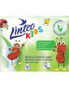 Linteo Kids Wet Toilet Paper hârtie igienică umedă pentru copii 50 buc