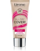 Lirene ALL DAY COVER! machiaj lichid culoare 24 Beige 30 ml