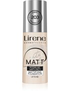 Lirene City Matt Make-up lichid matifiant cu efect de netezire culoare 203 Light 30 ml