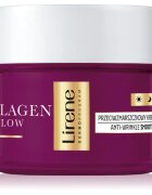 Lirene Collagen Glow 50+ Smoothing crema pentru a consolida conturul feței 50 ml