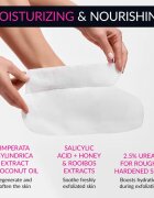 Lirene Foot Care sosete exfoliante pentru hidratarea picioarelor 25% Urea 1 pereche