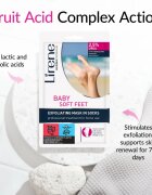 Lirene Foot Care sosete exfoliante pentru hidratarea picioarelor 25% Urea 1 pereche