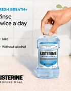 Listerine Professional Fresh Breath+ apă de gură pentru o respirație proaspătă 500 ml