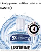 Listerine Stay White apă de gură cu efect de albire aroma Arctic Mint 500 ml