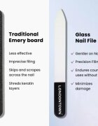 LONDONTOWN Glass Nail File pila de unghii din sticla 1 buc