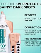 L’Oréal Paris Bright Reveal tonic fluid iluminator impotriva petelor intunecate SPF 50+ Light 50 ml