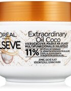 L’Oréal Paris Elseve Extraordinary Oil Coconut mască nutritivă cu ulei de cocos pentru păr normal spre uscat 300 ml