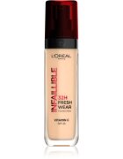 L’Oréal Paris Infaillible 32H Fresh Wear fard lichid de lunga durata culoare 100 Warm Doré 30 ml