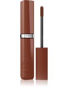 L’Oréal Paris Infaillible Laque Resistance Ruj de buze lichid de lunga durata ofera hidratare si stralucire culoare 515 Brow Espresso 4.3 ml