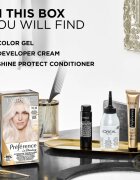 L’Oréal Paris Préférence Le Blonding culoare par pentru decolorarea părului culoare 11.11 Ultra-Light Cool Crystal Blonde 1 buc