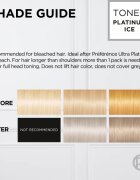 L’Oréal Paris Préférence Le Blonding Toner toner acid neutralizarea subtonurilor de alamă culoare 01 Platinum Ice 1 buc