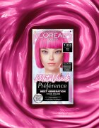 L’Oréal Paris Préférence Meta Vivids vopsea de păr semipermanentă culoare 7.222 Meta Pink 1 buc