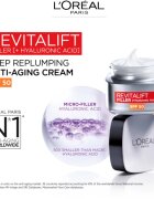 L’Oréal Paris Revitalift Filler crema de zi regeneratoare anti-îmbătrânire SPF 50 50 ml