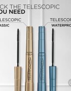 L’Oréal Paris Telescopic mascara waterproof culoare Black 8 ml