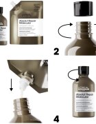 L’Oréal Professionnel Serie Expert Absolut Repair Molecular șampon fortifiant pentru păr deteriorat 500 ml