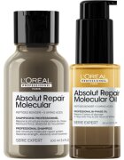 L’Oréal Professionnel Serie Expert Absolut Repair Molecular set cadou pentru par deteriorat