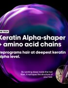 L’Oréal Professionnel Serie Expert Keratin Alpha Sleek șampon pentru un aspect neted al părului 500 ml