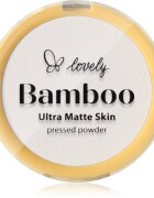 Lovely Bamboo Pressed Powder pudra matuire culoare Transparent 1 buc