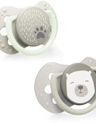 LOVI Buddy Bear Mini suzetă 0-2 m 2 buc