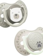 LOVI Buddy Bear suzetă 0-6m 2 buc