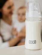 LOVI Glass biberon de sticlă 0m+ 150 ml