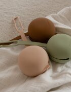 LOVI Silicone Soother Case 0+ m cutie pentru suzetă Nude 1 buc