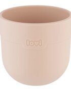 LOVI Tableware Set with Cup serviciu de masă pentru copii Nude 3 buc