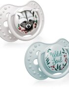 LOVI Wild Soul 3-6m suzetă Boy 2 buc