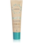Lumene Matte Oil-Control machiaj cu efect matifiant SPF 20 culoare 15 Fair Beige / Fair 30 ml