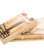 Luvia Cosmetics Bamboo Bamboo’s Root set de pensule cu husă