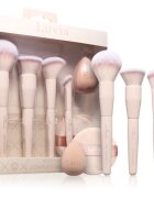 Luvia Cosmetics Complete Face Set Nude Aura set perii machiaj
