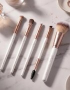 Luvia Cosmetics Daily Selection set de pensule cu husă Prime Vegan