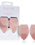 Luvia Cosmetics Diamond Drop Blending Sponge Set burete multifuncțional pentru make-up duo culoare Candy 2 buc
