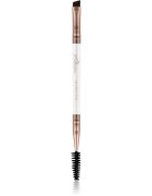 Luvia Cosmetics Elegance Brow Duo perie de sprâncene cu două capete 430 1 buc