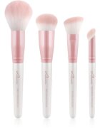 Luvia Cosmetics Flawless Face Set set de pensule cu husă Candy