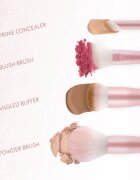 Luvia Cosmetics Flawless Face Set set de pensule cu husă Candy